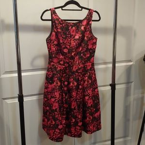 Floral Fit and Flare Dress